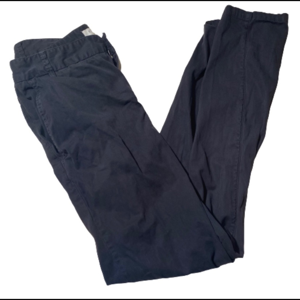 Everlane Straight Fit Navy Blue Chinos Zip Fly 29